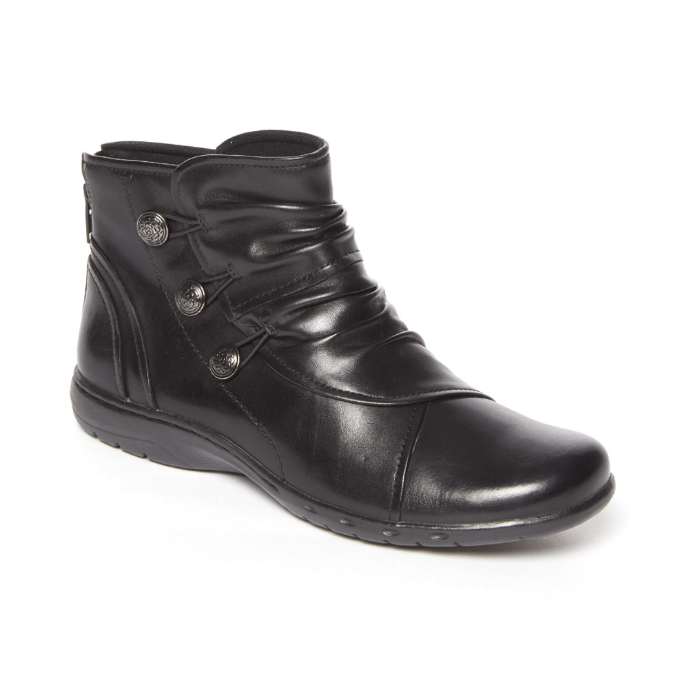 Botas Rockport Mujer Mexico - Cobb Hill Penfield Negros - KAXGZ3690